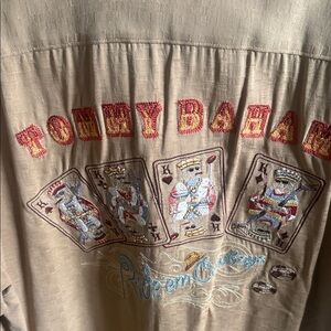 Tommy Bahama Light Brown Button-Down Shirt